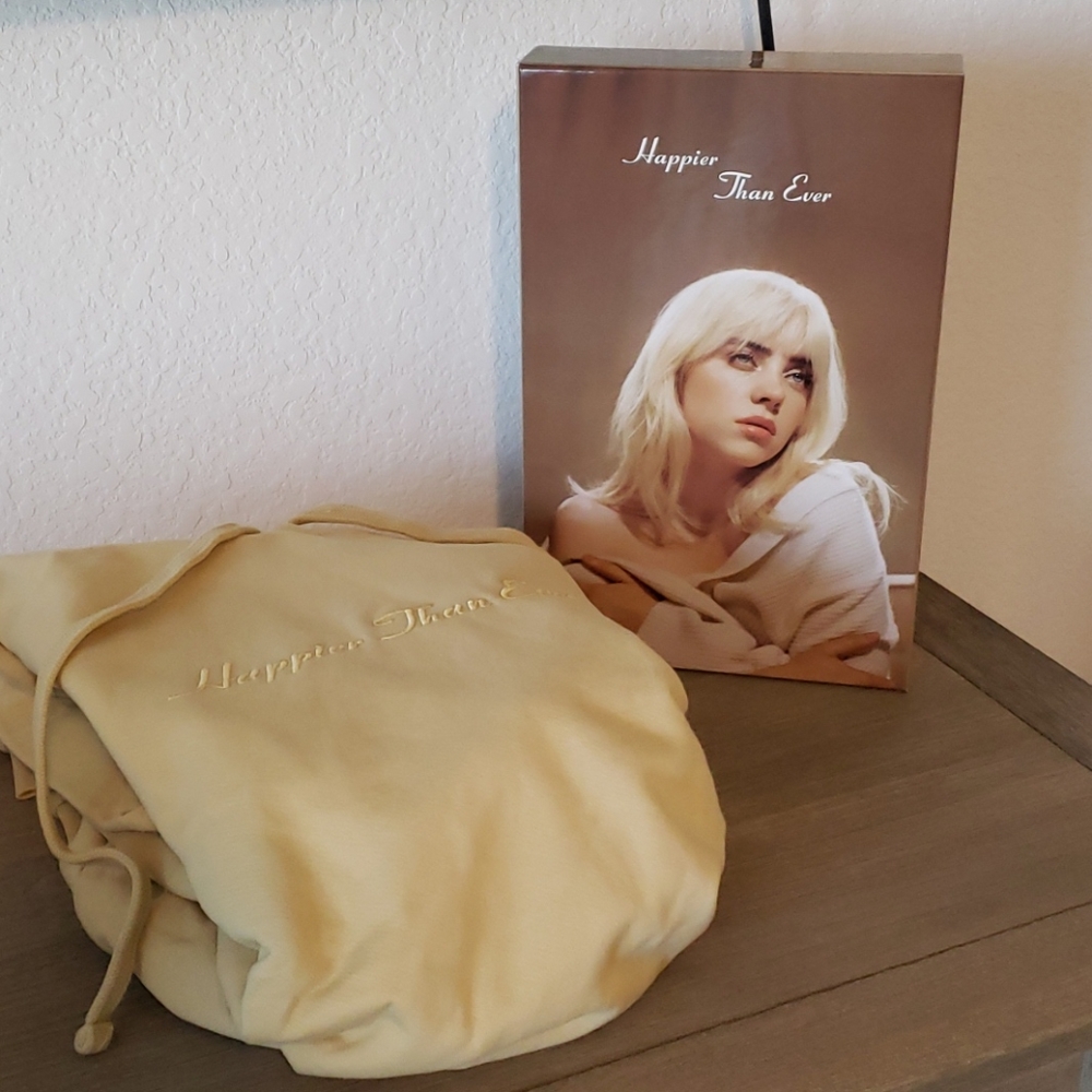 Billie Elish Happier Than Ever Box Set + Hoodie